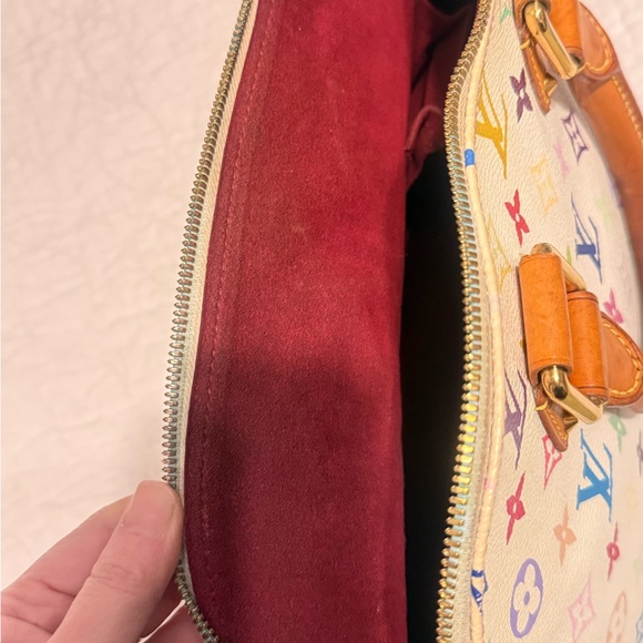 Louis Vuitton Colorful Monogram Satchel - Picture 9 of 16